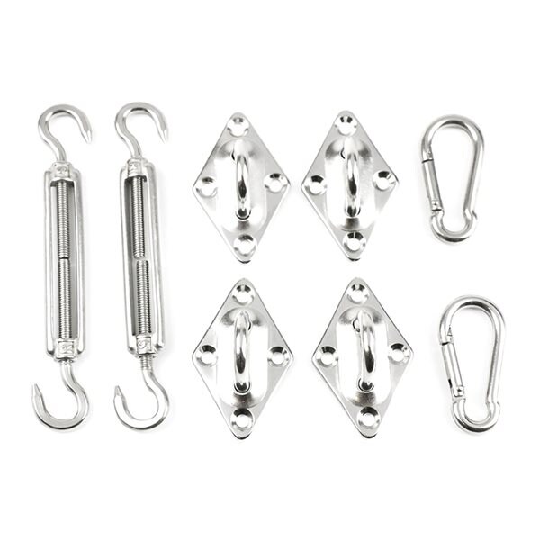 bluedot trading square shade sail hardware kit