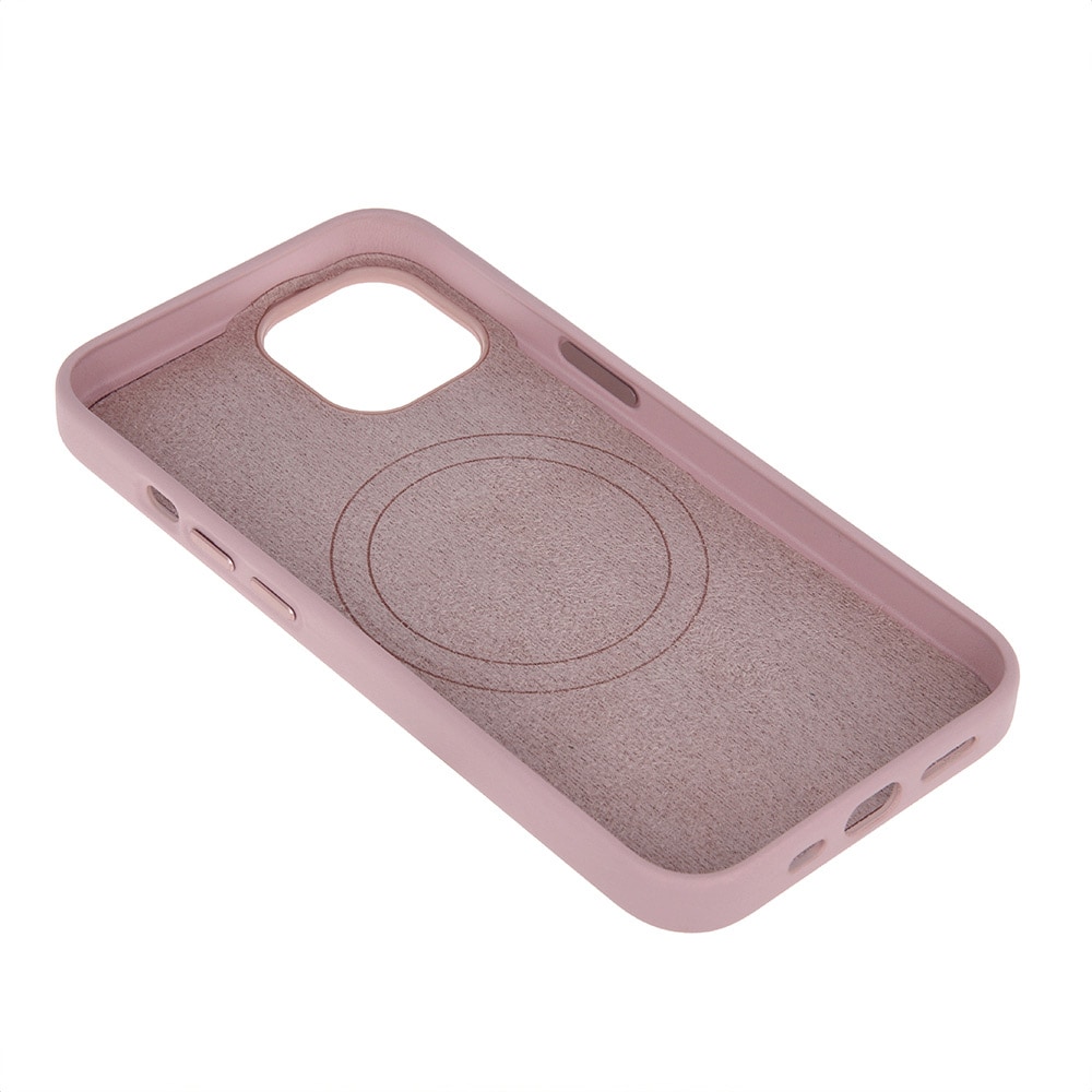 Pink bagcover med MagSafe til iPhone 15 Pro Max