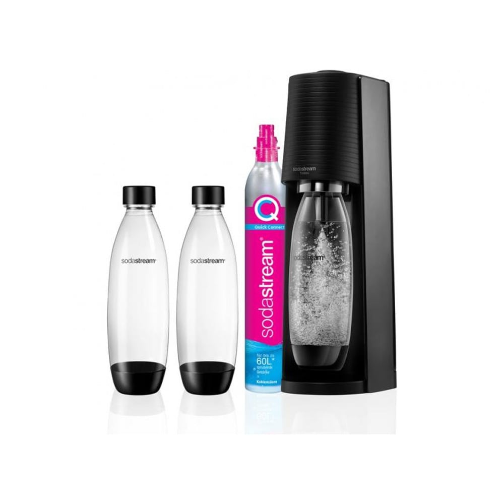 SodaStream Terra med 2 flasker og 1 patron