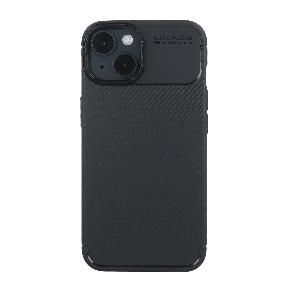 Sort bagcover til Samsung Galaxy A55 5G - Carbon Fibre