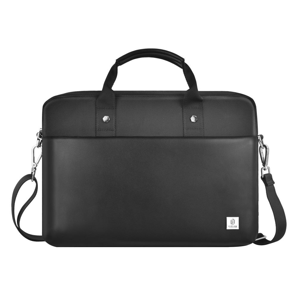 WIWU Hali laptop-taske til 14" - sort med vandtæt materiale