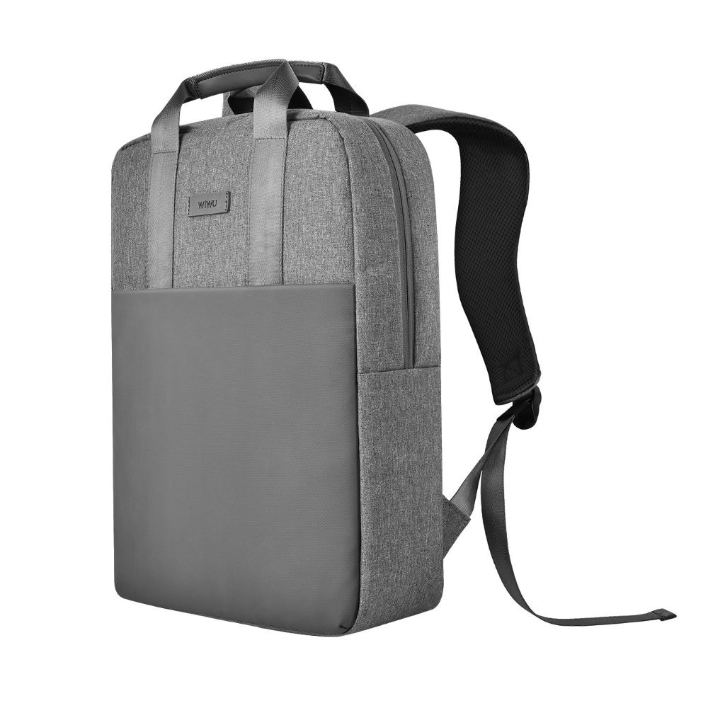 Stilfuld rygsæk - grå til bærbare computere op til 15,6