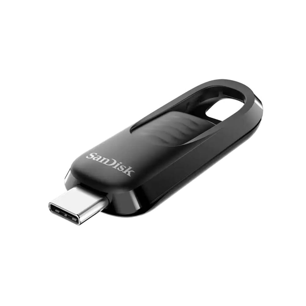 SanDisk Ultra Slider USB-C Flash Drive 64 GB med USB 3.2 Gen 1-ydelse