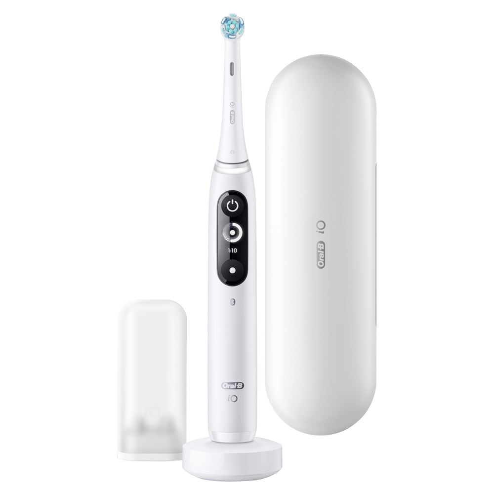 Oral-B iO 7N Series elektrisk tandbørste - hvid