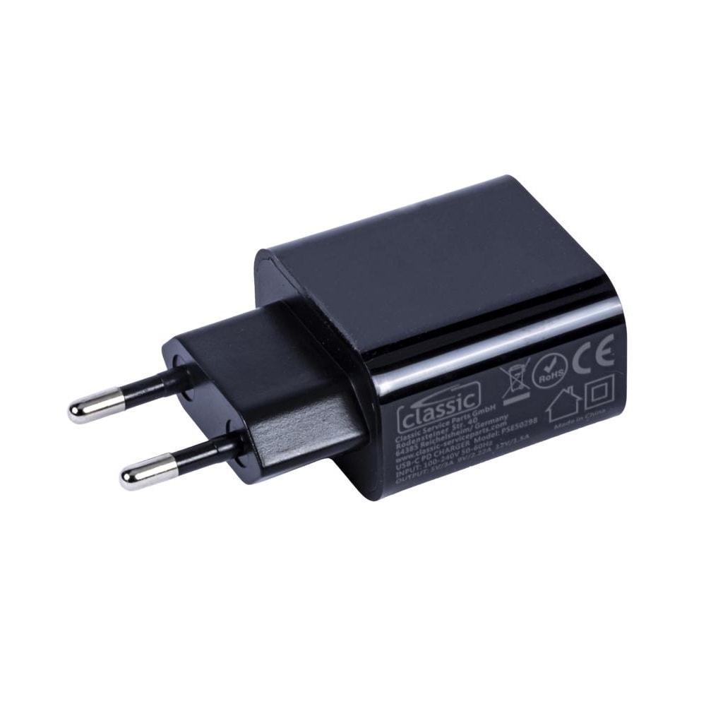 USB-oplader med 1x USB-C PD 20W til hurtig opladning, PSE50298