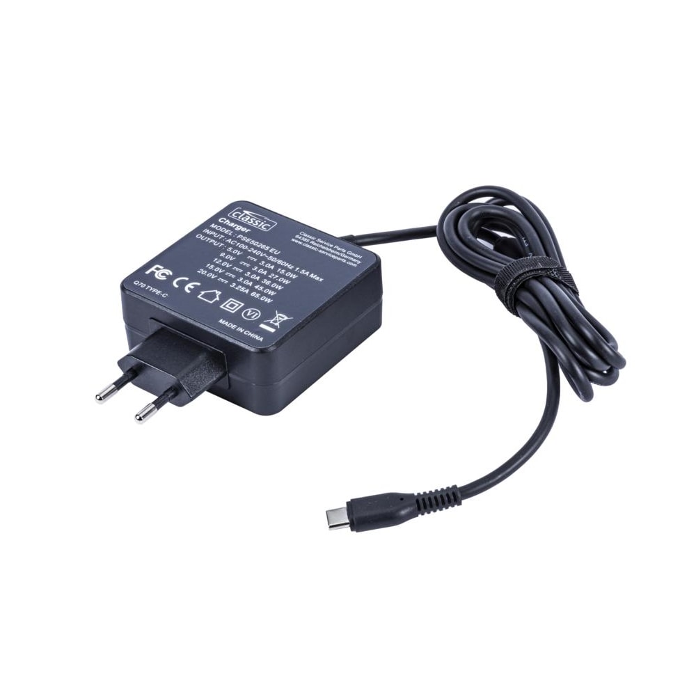 USB-C-oplader PD 65W til hurtig og kraftfuld opladning, PSE50265