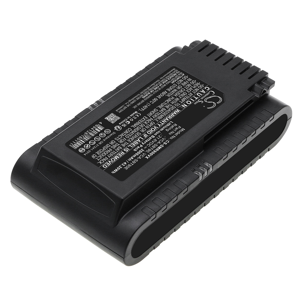 Li-ion batteri til Samsung Jet 75 / Jet 90 / VS9000 med 2000mAh kapacitet