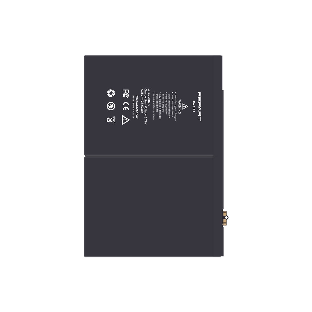 Batteri til Apple iPad Air 2 7340mAh med smart chip og hurtig opladning