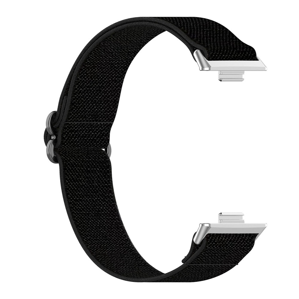 Elastisk nylonarmbånd til Huawei Fit 3 - Sort