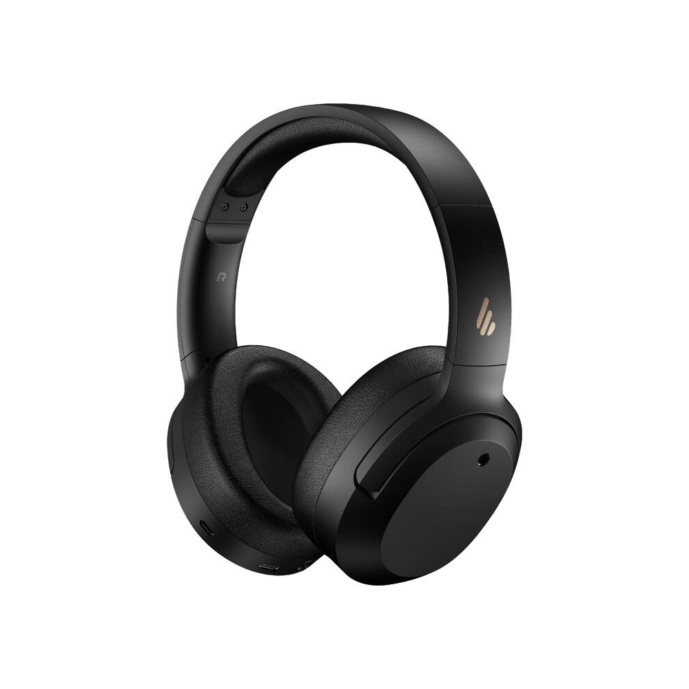 Edifier over-ear Bluetooth-headset med ANC og lang batterilevetid - Sort