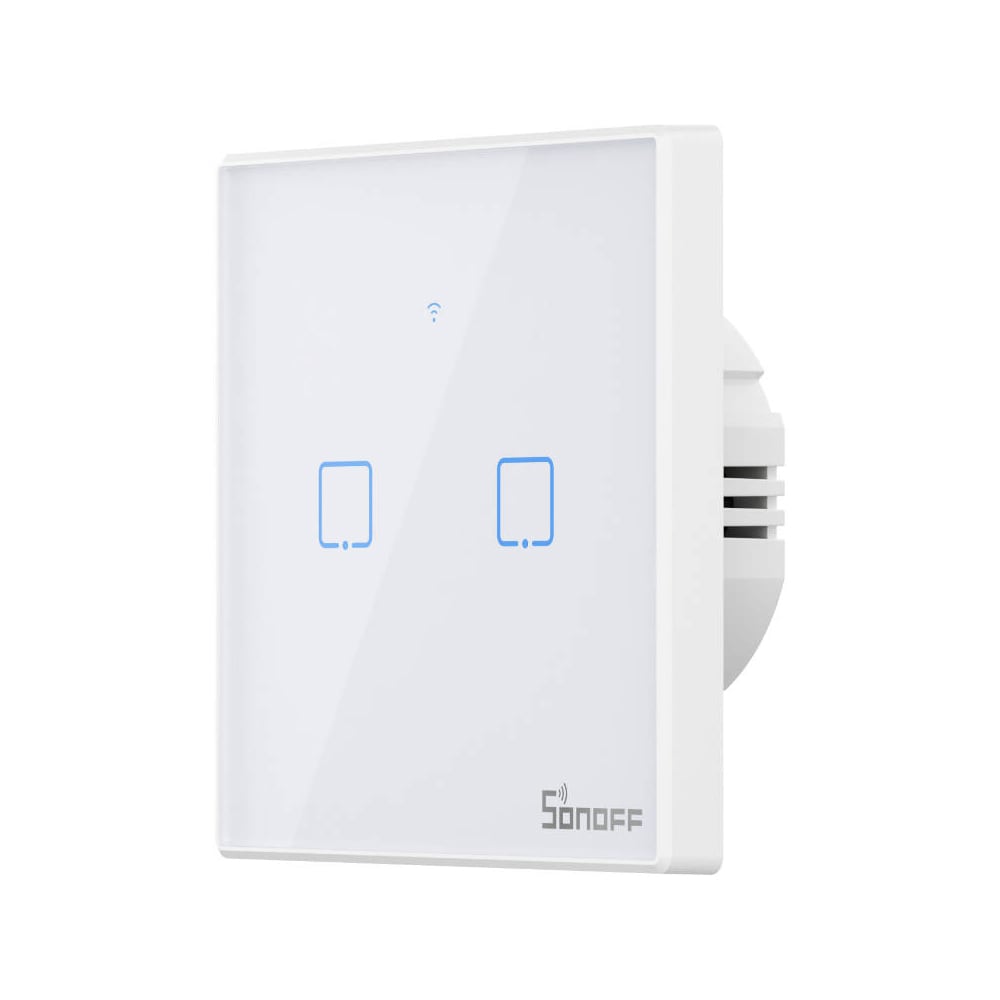 Smart Switch WiFi+RF 433 med understøttelse af 2 kanaler