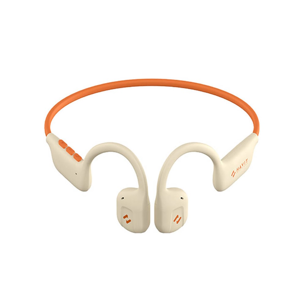 Havit Freego1 Air Bluetooth-headset - Beige/Orange