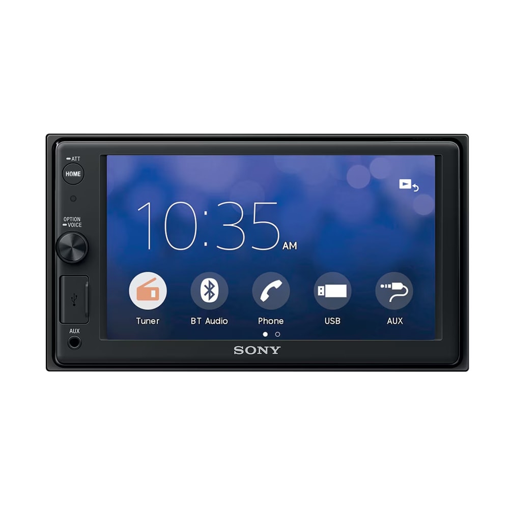 Sony XAV-AX1000 mediemodtager med Apple CarPlay og 6,2" touchscreen