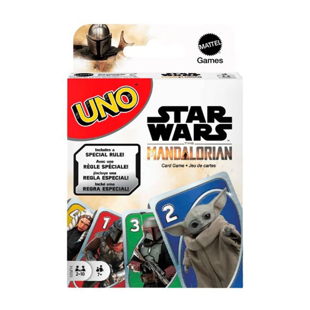 Star Wars Uno med Mandalorian-tema