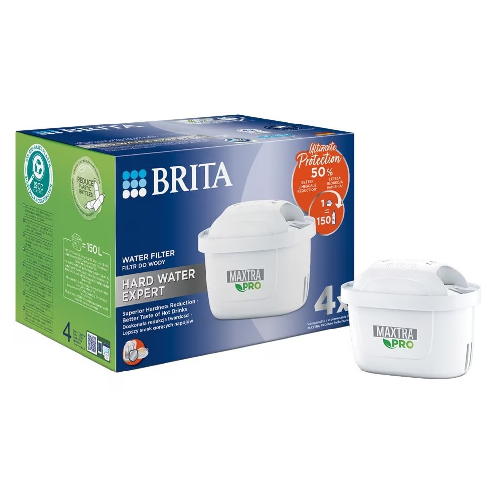 Brita Maxtra Pro Hard Water Expert 4-pak