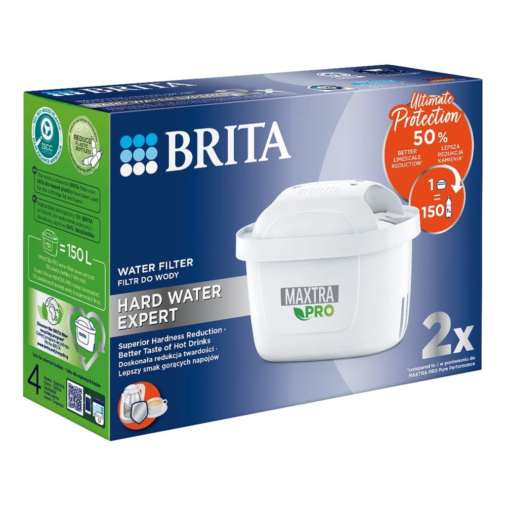 Brita Maxtra Pro Hard Water Expert 2-pak