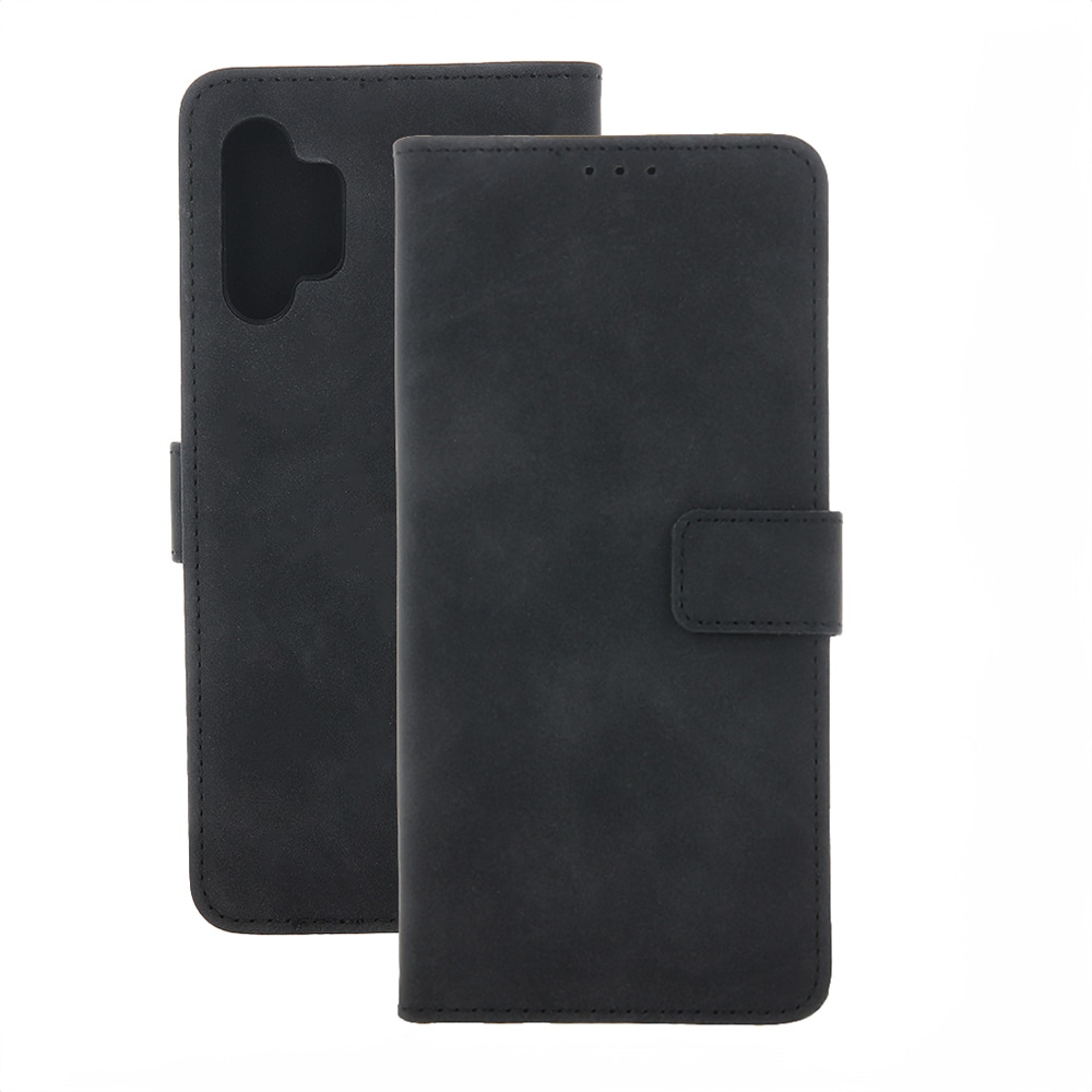 Smart Velvet-etui til iPhone 16 - Sort