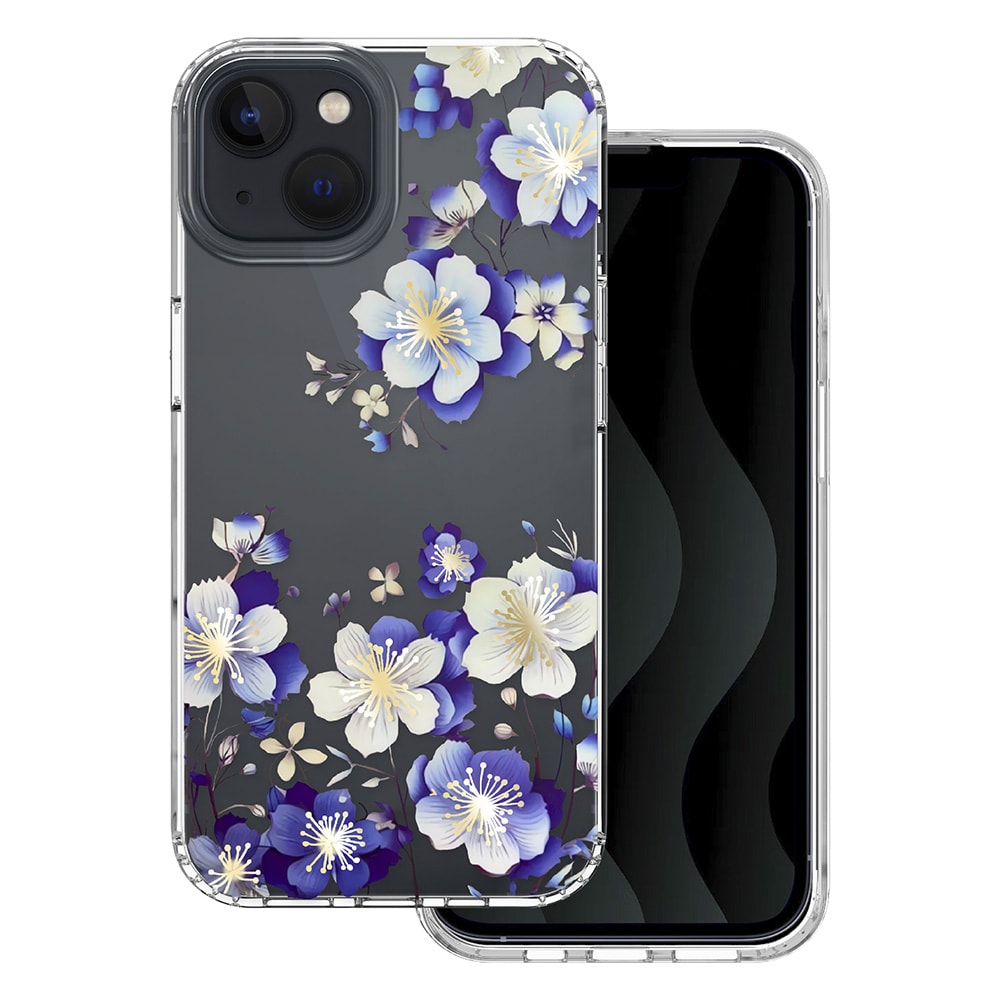 Blomstret bagcover til iPhone 16 - Blomstret