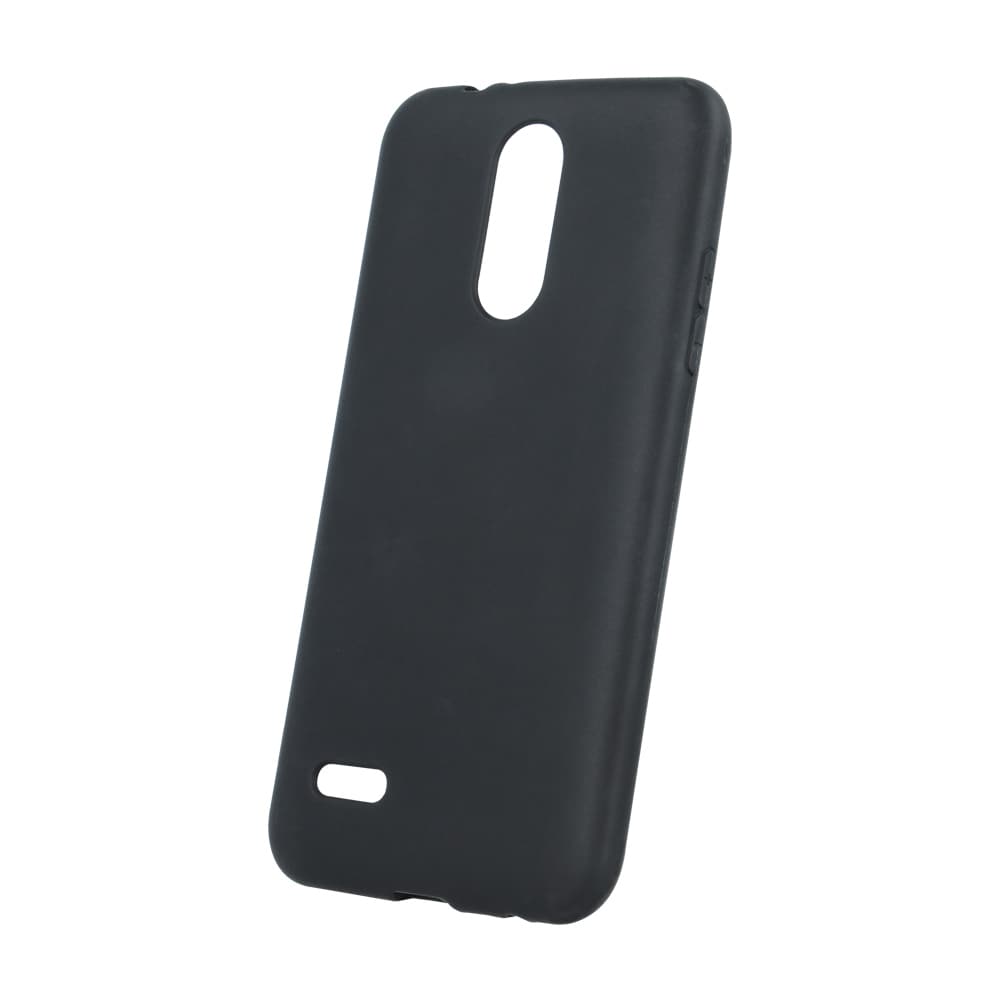 Sort bagcover til iPhone 16 Plus