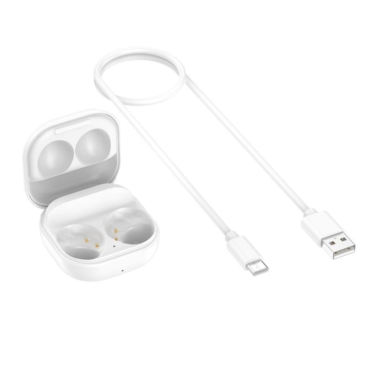 Oplader til Samsung Galaxy Buds2 - Hvid