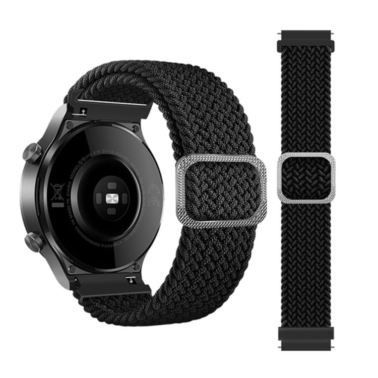 Universalarmbånd til smartwatch 22 mm - sort