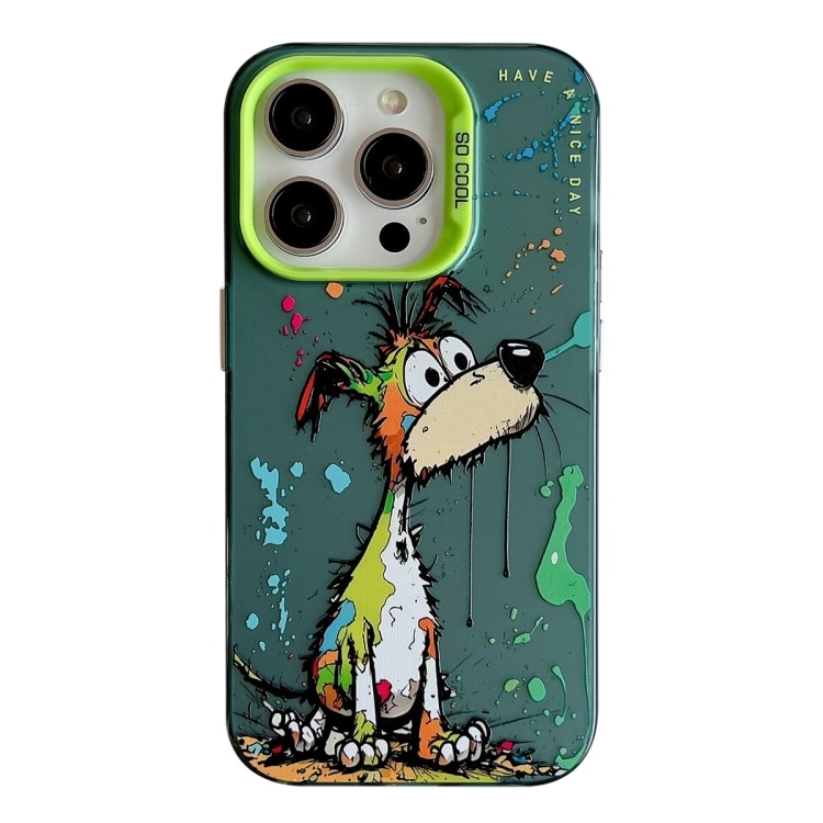 IPhone 16 Pro Max bagcover - Oliemaleri hund