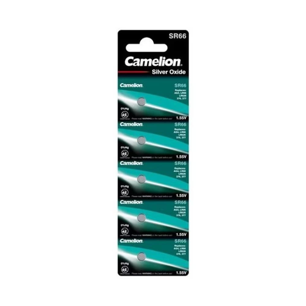 Camelion SR66 knapcellebatteri med 1,5V - 5-pak