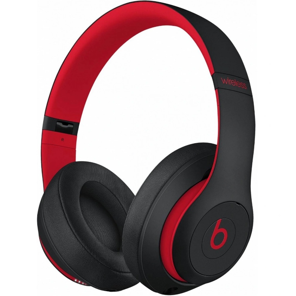 Beats by Dr Dre Studio 3 trådløst over-ear headset - sort/rød