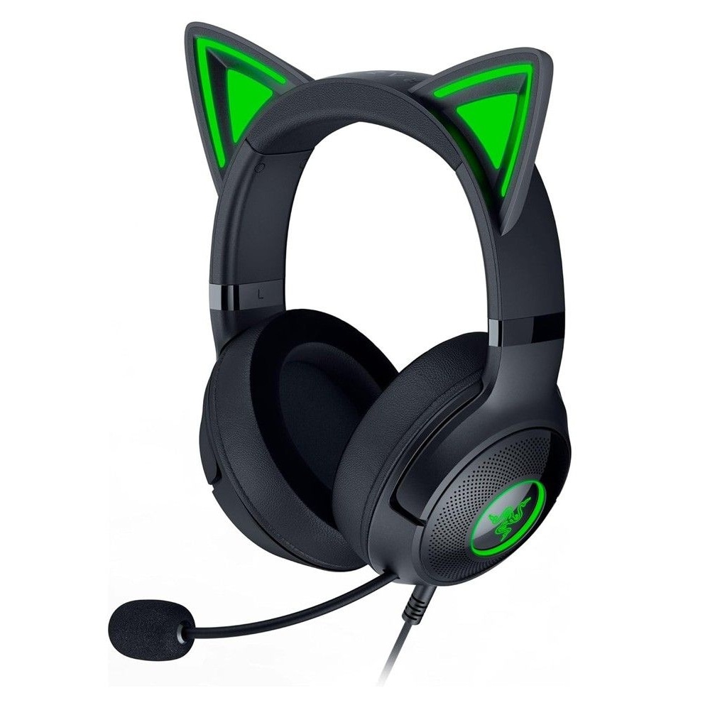 Razer Kraken Kitty V2 Gaming Headset med RGB og katteører