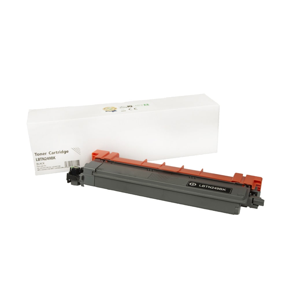 Lasertoner Brother TN249BK til HL-L8230CDW / MFC-L8390CDW - Svart