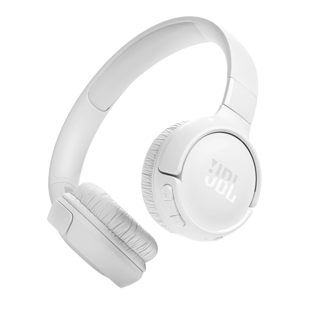 JBL Tune 520BT trådløse on-ear-hovedtelefoner med Bluetooth 5.3 og multipoint