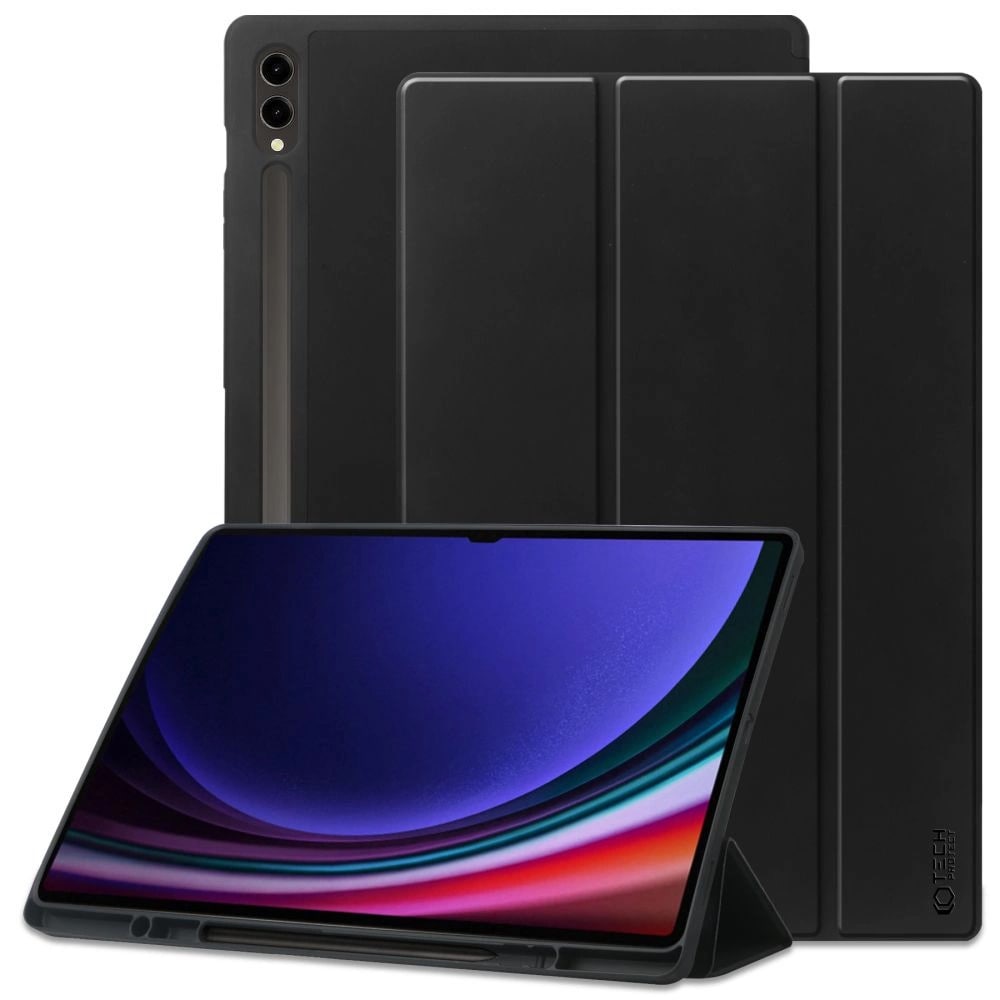 Tech-Protect-etui til Samsung Galaxy Tab S8 Ultra / S9 Ultra 14,6" - Sort