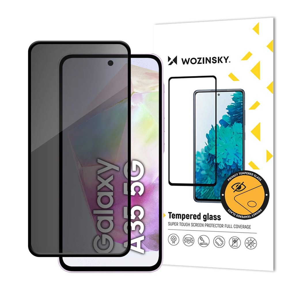 Wozinsky Privacy-skærmbeskyttelse til Samsung Galaxy A35