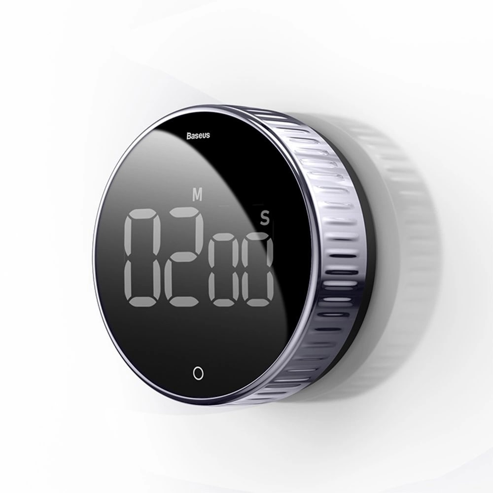 Baseus Heyo digital timer med LED-display og magnetisk montering