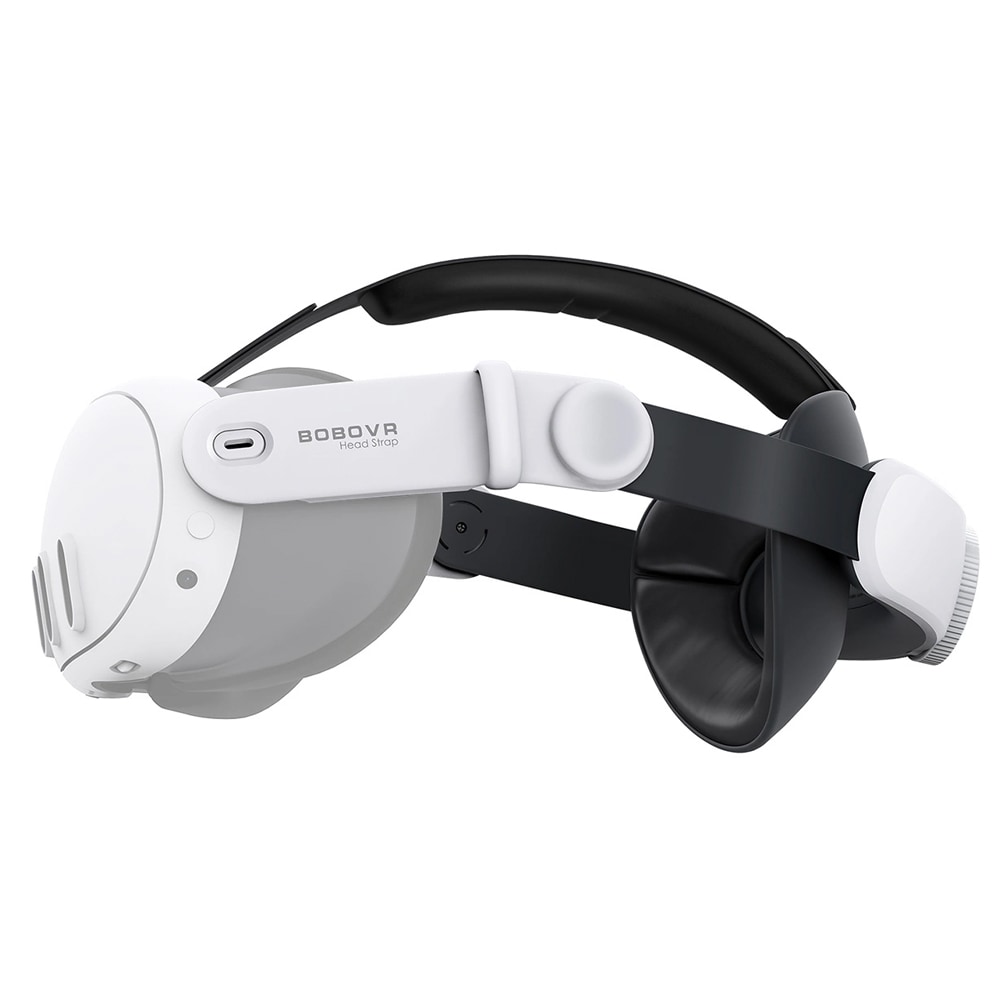 BoboVR M3 Mini aflastningsstrop til Meta Quest 3 VR - hvid/Svart