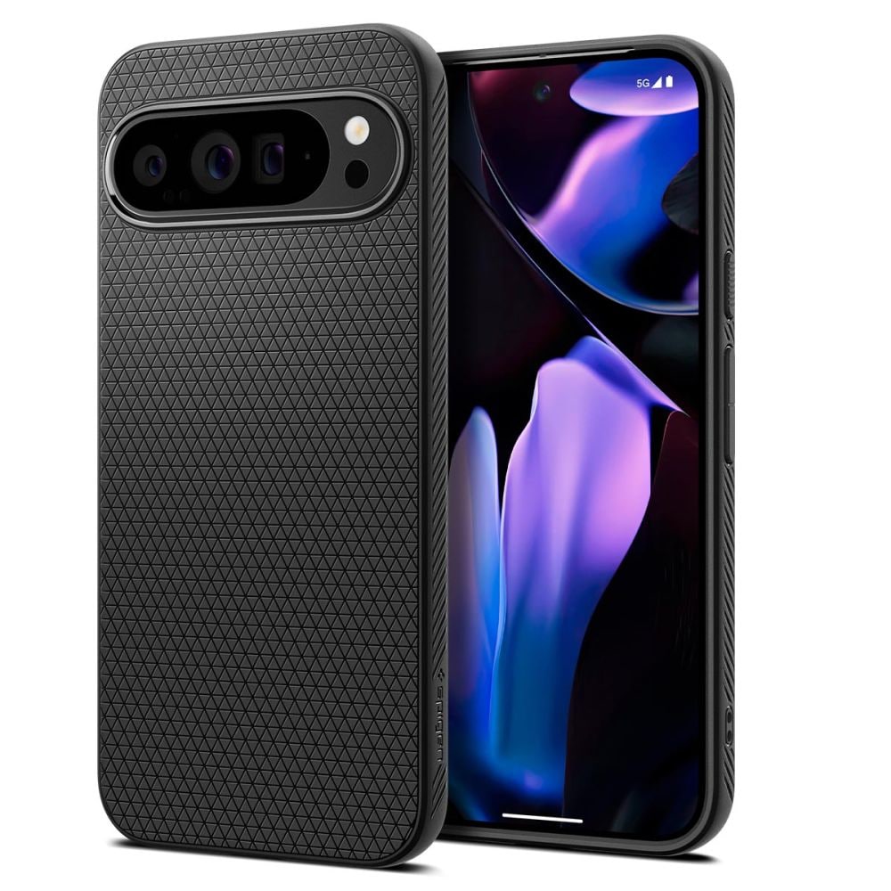 Spigen Liquid Air-etui til Google Pixel 9 Pro XL - Sort