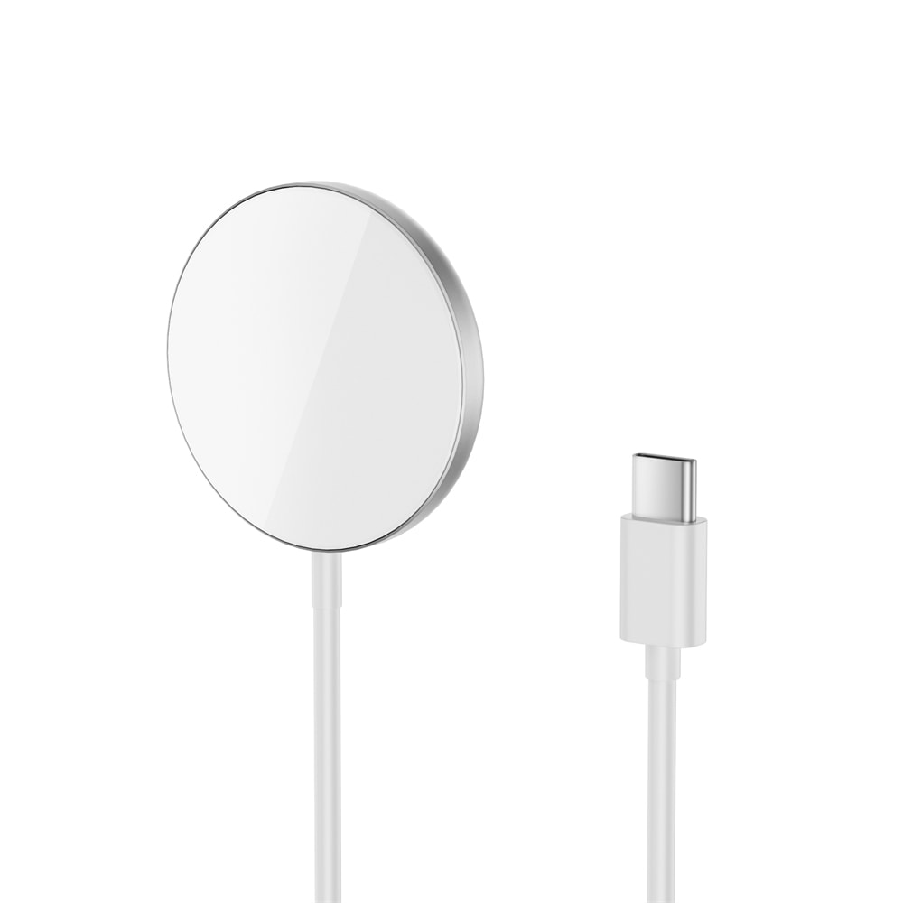 WIWU trådløs opladningsplade med 15W hurtigopladning og USB-C-stik