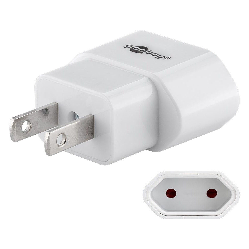 Goobay rejseadapter USA/Japan til EU