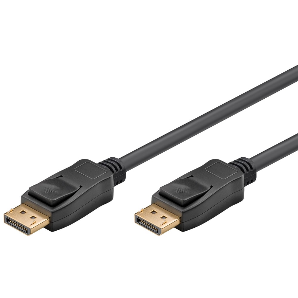 Goobay DisplayPort 1.4-kabel med 8K-opløsning, 2 m