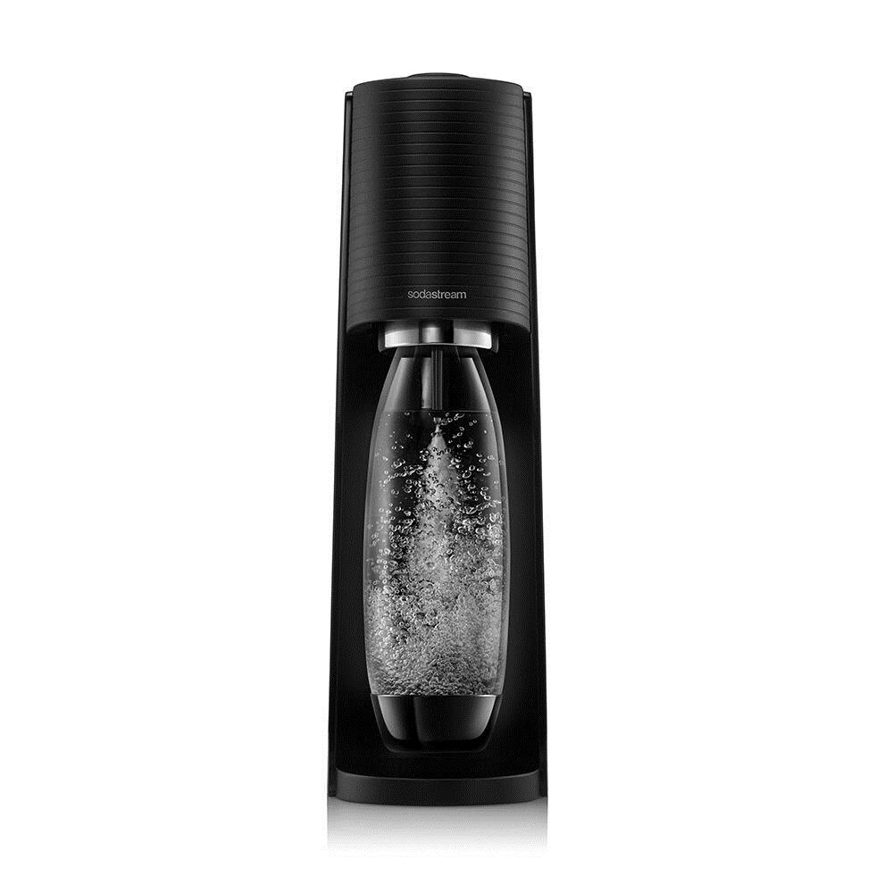 SodaStream Terra 1L - Sort med Quick Connect og snaplås