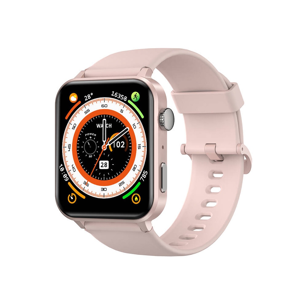 Blackview R30Pro smartwatch med 1,85" skærm og Bluetooth-opkald - Pink