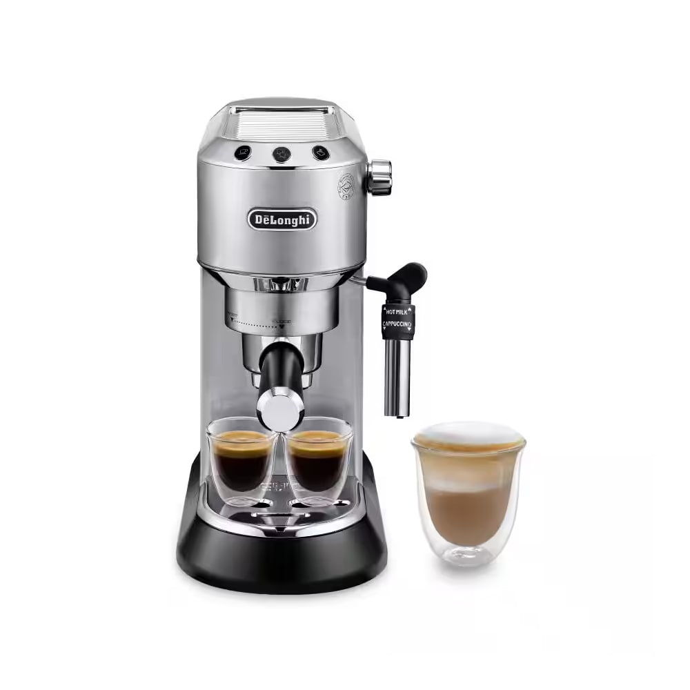 DeLonghi Dedica Style espressomaskine med 15 bar-pumpe og Thermoblock-varmesystem