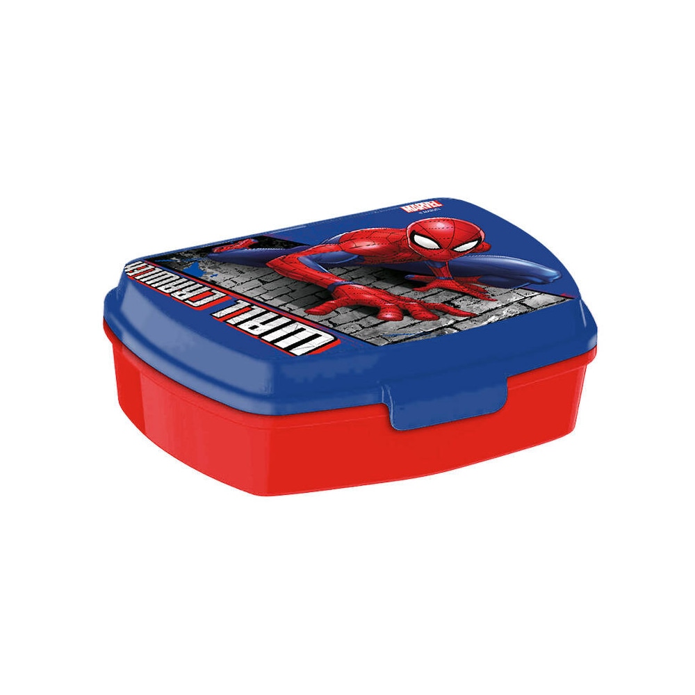 Spiderman madkasse i slidstærkt PVC-materiale