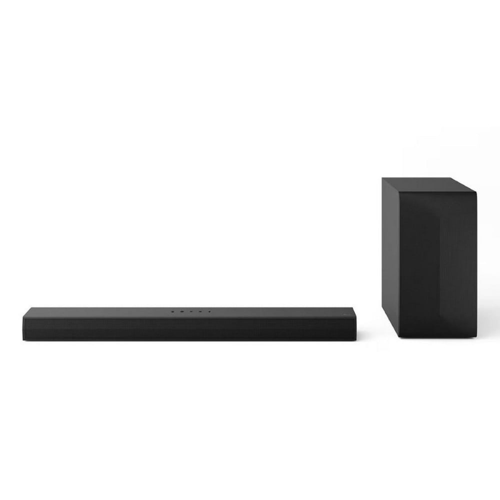 LG Sound Bar S60T - kraftfuldt 3.1-lydsystem med trådløs subwoofer og AI-lydforbedring