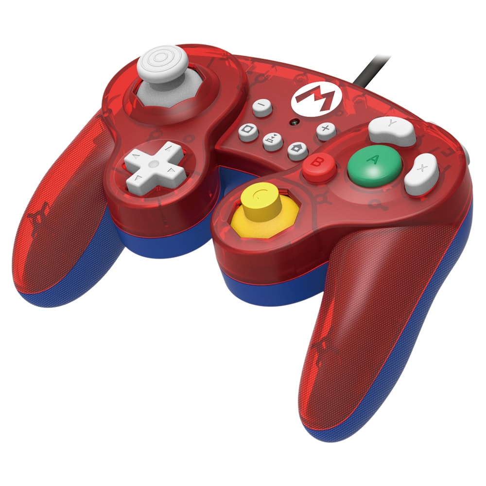 Hori battle pad-controller med Super Mario-design