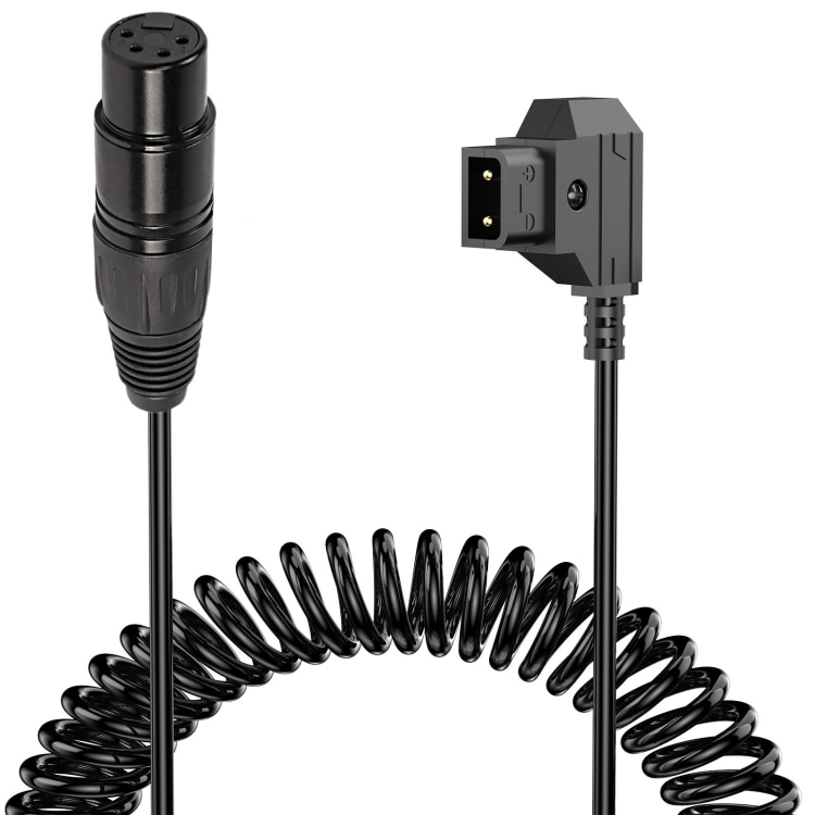 Adapterkabel D-Tap han til XLR 4-polet 1,5 m