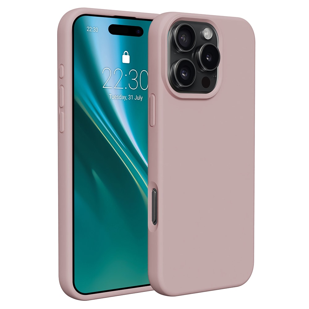 Etteri Silikoneskal til iPhone 16 Pro Max - Pink