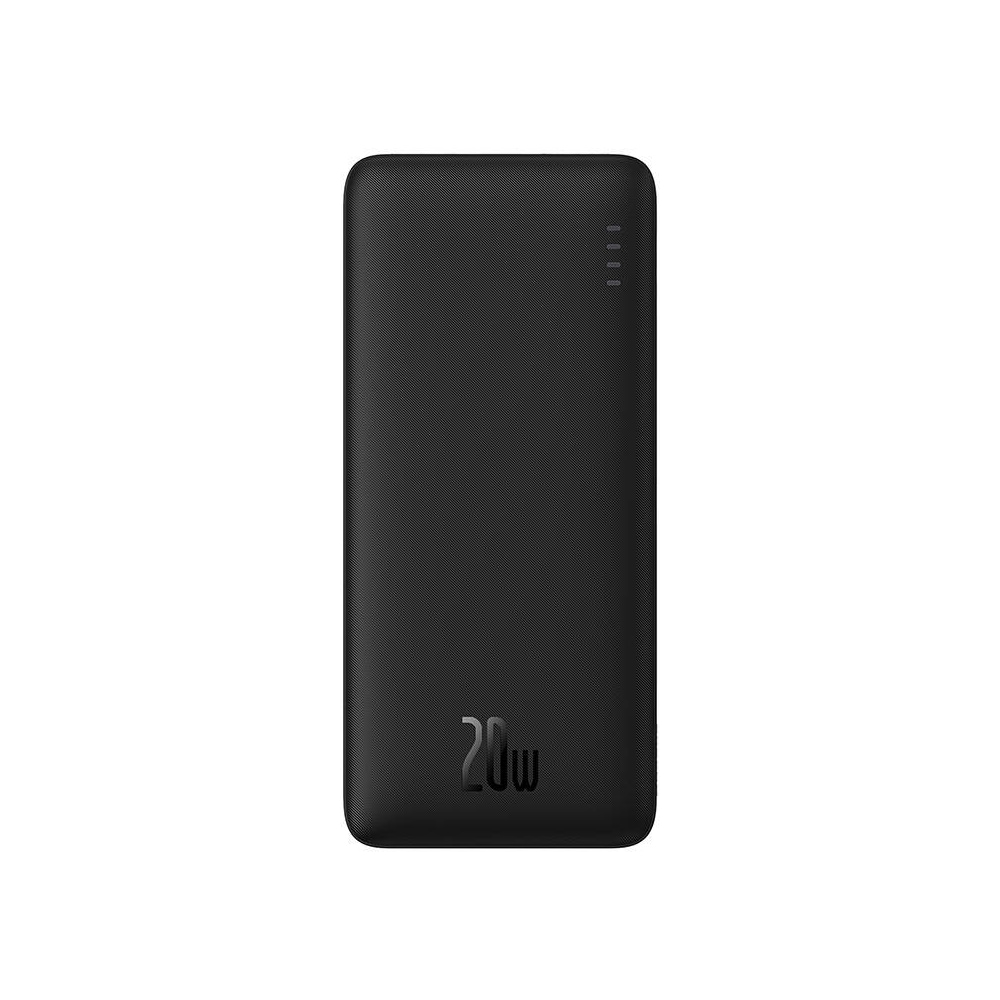 Baseus Airpow Powerbank med tovejs hurtigopladning 20W 20000mAh - Svart