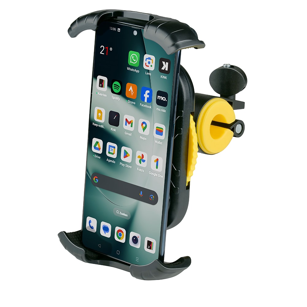 Dunlop mobiltelefonholder til cykel med justerbart design