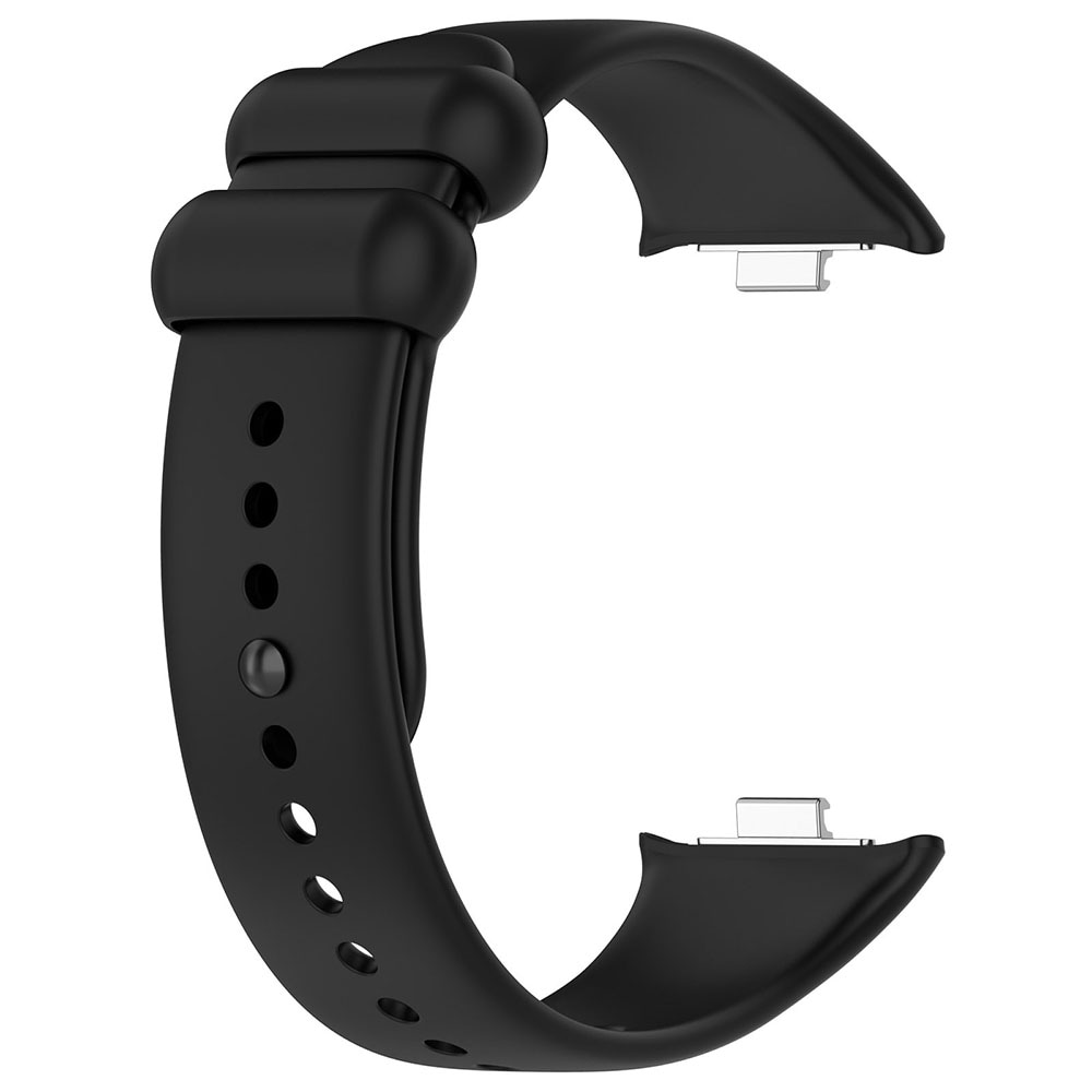 Silikonearmbånd til Xiaomi Redmi Watch 4 / Watch Band 8 Pro / 9 Pro - Svart